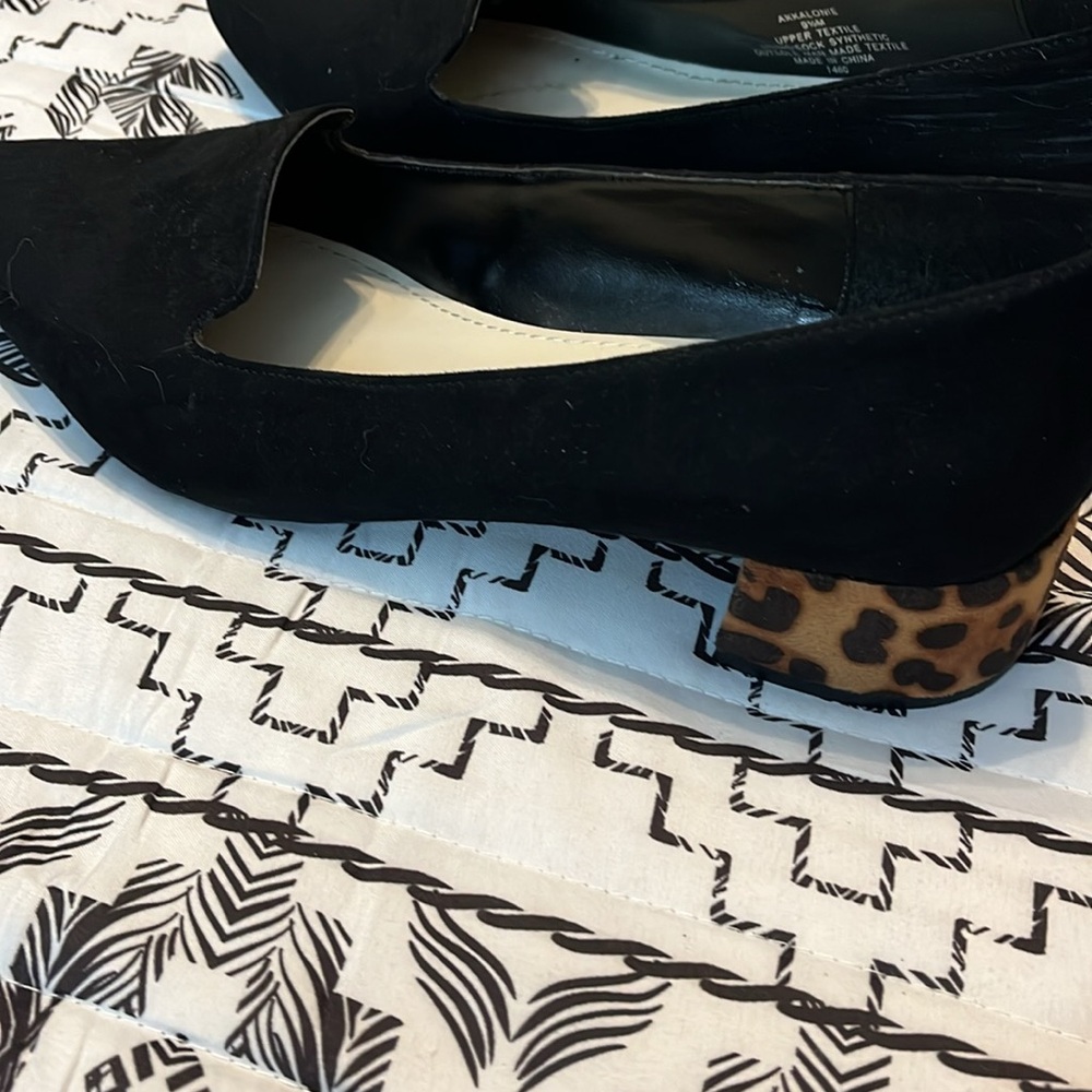 Anne Klein Leopard Print Heel Shoes Size 9.5 - Picture 9 of 10